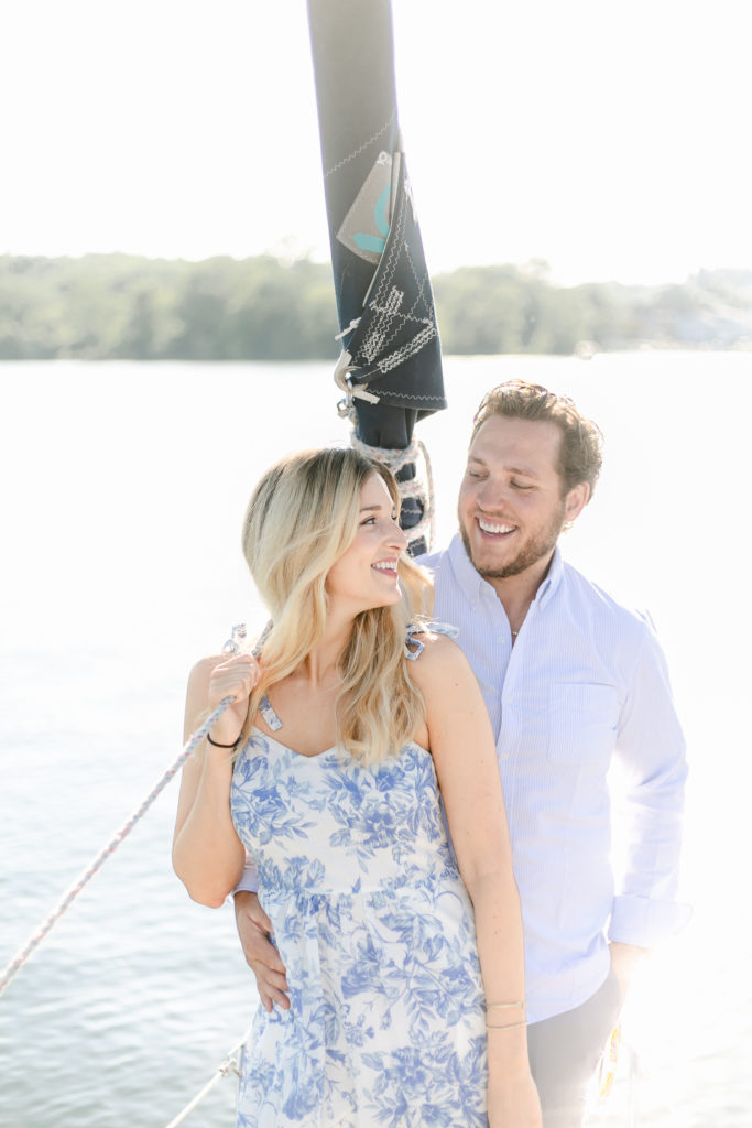 An engagement session on Canandaigua Lake.